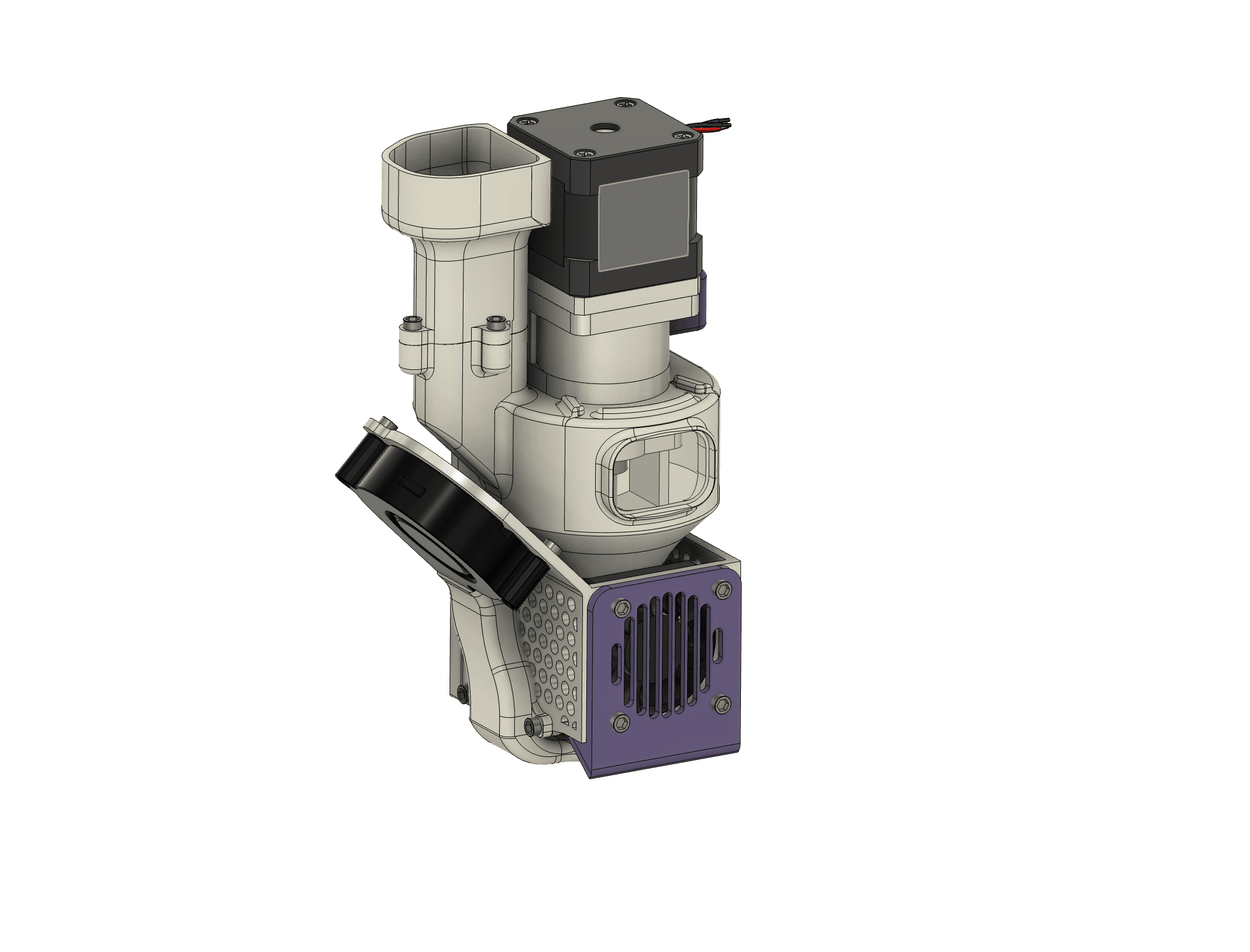 Lignin 3D Printing Extruder