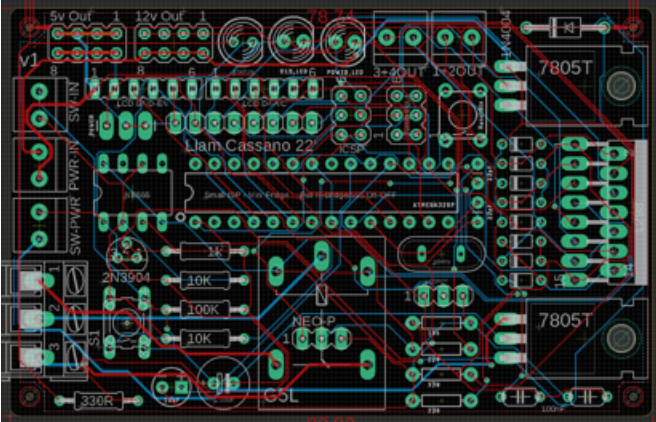 Desktop mini fridge PCB design