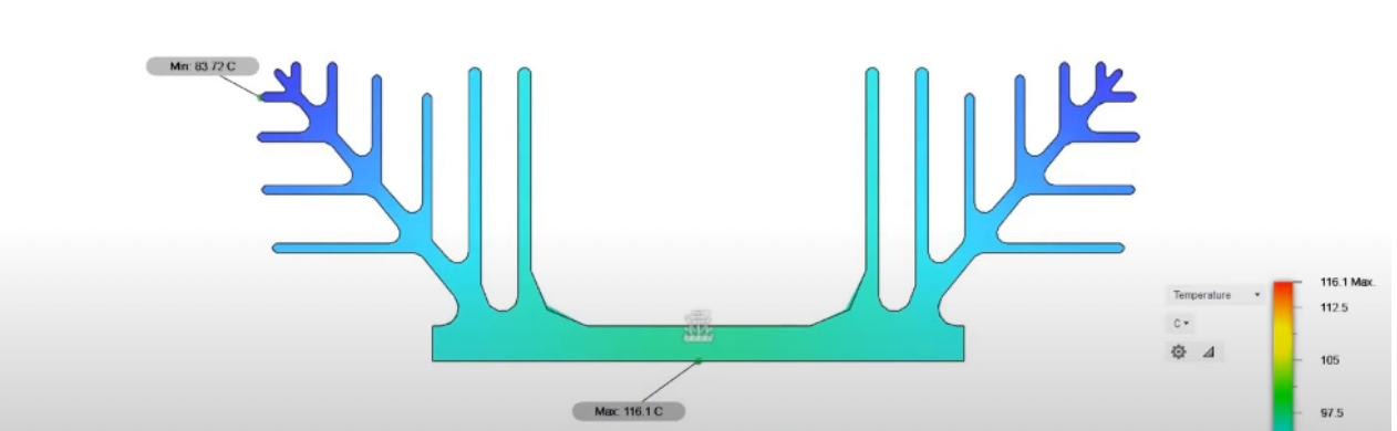 Original heat spreader design